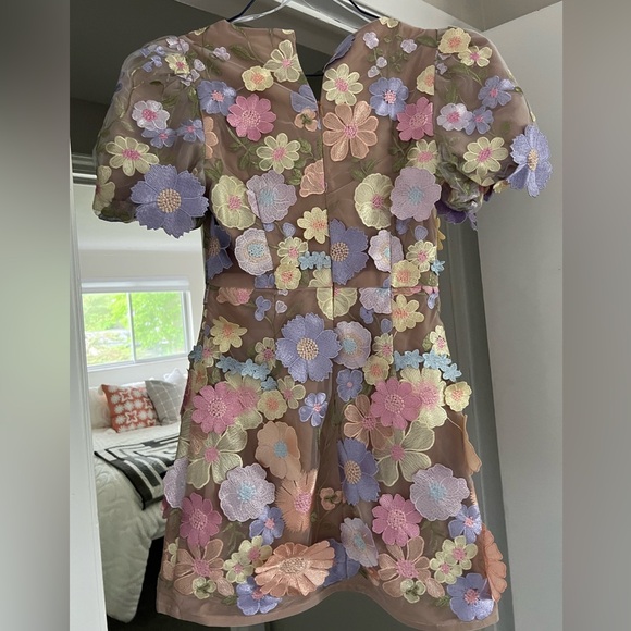ELLIAT Anthea Dress in Multi, Size Small Revolve, Floral Dress, Wedding Guest - Picture 9 of 12